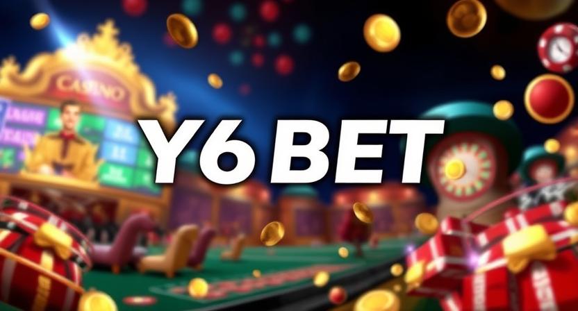 Y6BET casino online gaming interface
