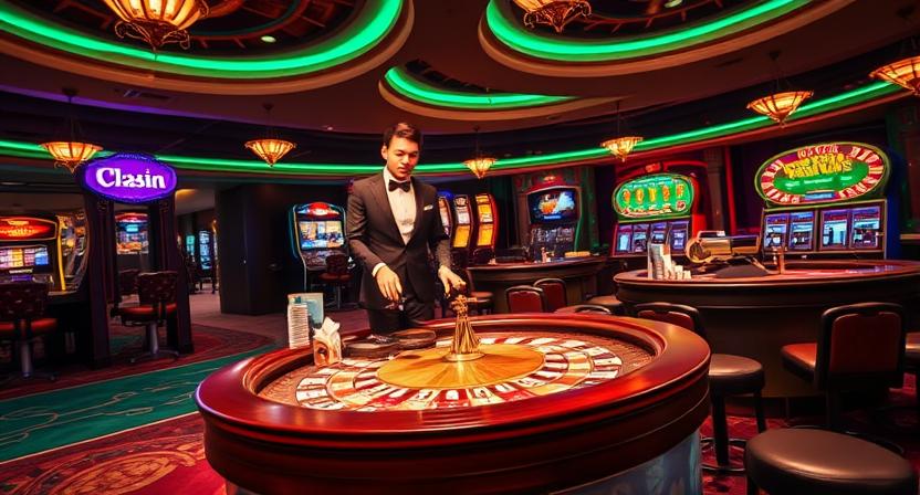 Player account and game selection on Y6BET